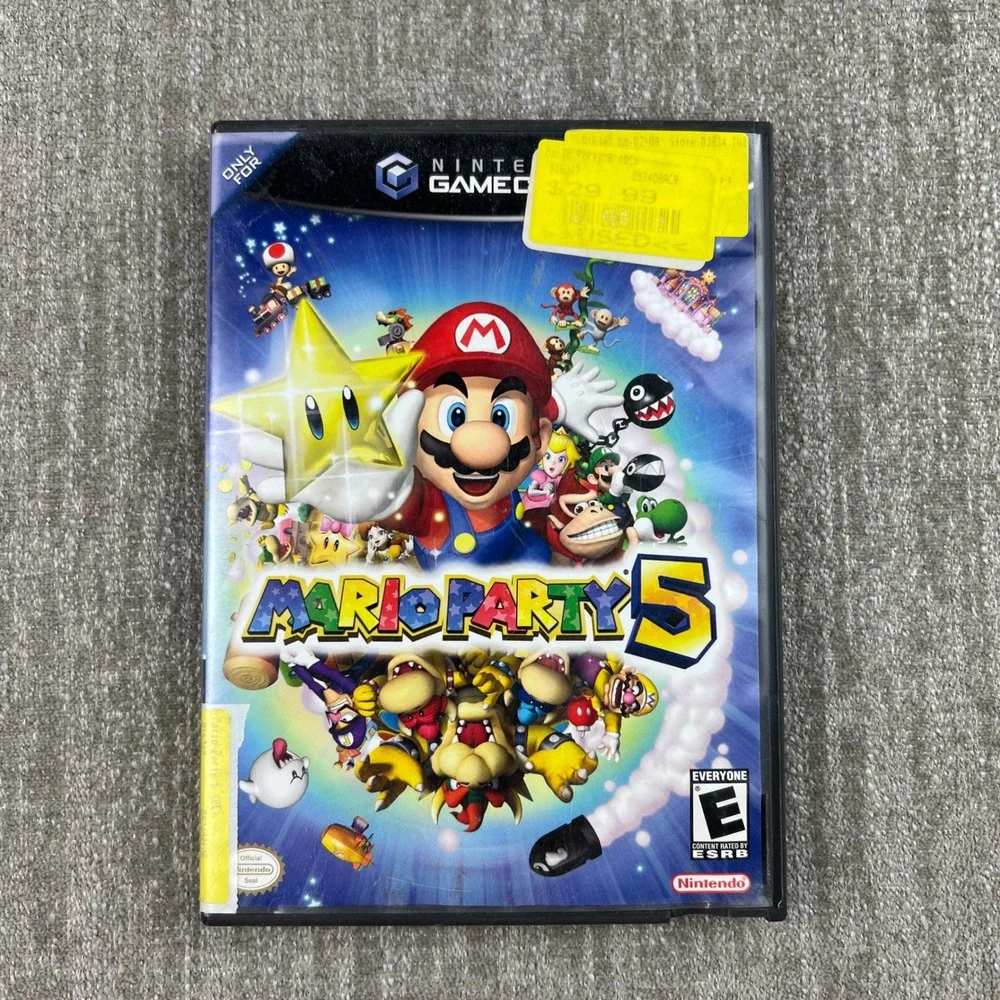 Nintendo Mario Party 5 GameCube Case Only NTSC 2003 Replacement Case
